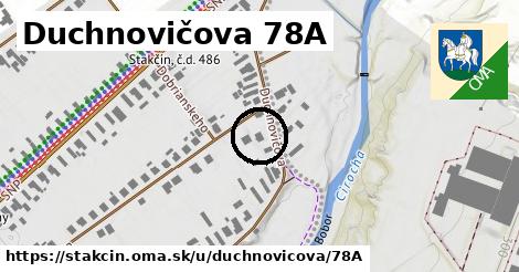 Duchnovičova 78A, Stakčín