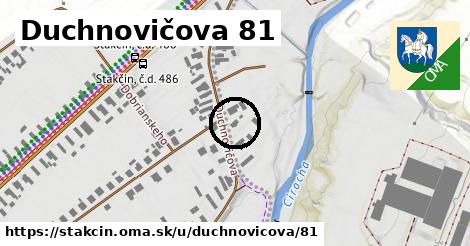 Duchnovičova 81, Stakčín