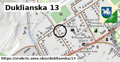 Duklianska 13, Stakčín