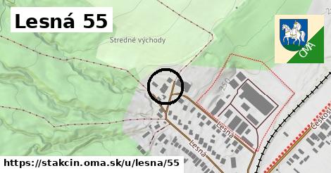 Lesná 55, Stakčín
