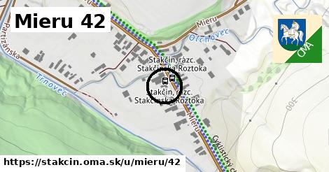 Mieru 42, Stakčín