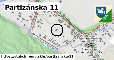 Partizánska 11, Stakčín