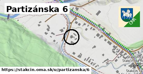 Partizánska 6, Stakčín