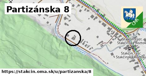 Partizánska 8, Stakčín