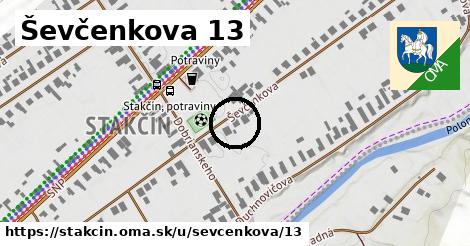 Ševčenkova 13, Stakčín