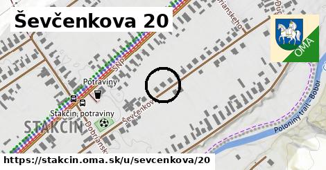 Ševčenkova 20, Stakčín