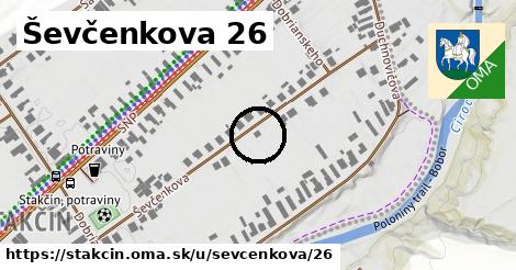Ševčenkova 26, Stakčín