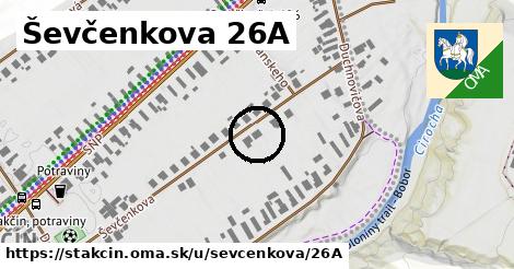 Ševčenkova 26A, Stakčín