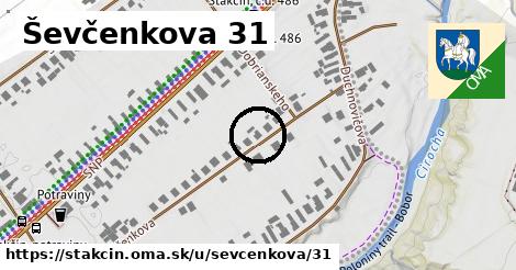 Ševčenkova 31, Stakčín