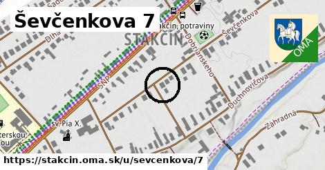 Ševčenkova 7, Stakčín