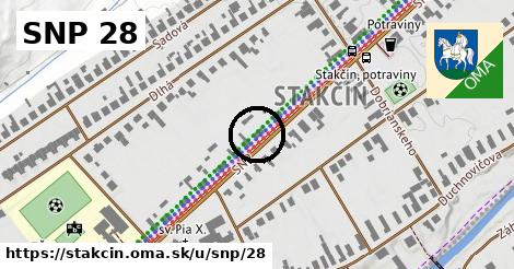 SNP 28, Stakčín