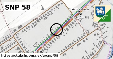 SNP 58, Stakčín