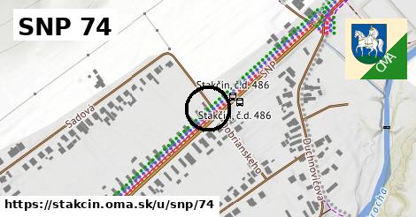 SNP 74, Stakčín