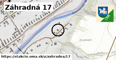 Záhradná 17, Stakčín