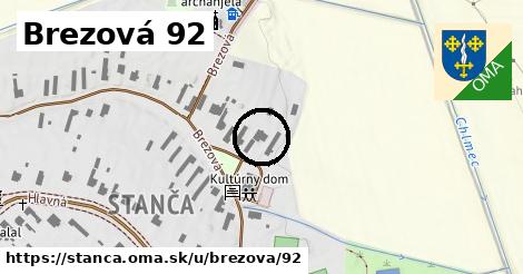 Brezová 92, Stanča