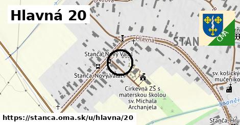 Hlavná 20, Stanča