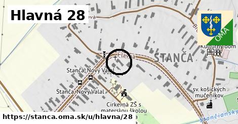 Hlavná 28, Stanča