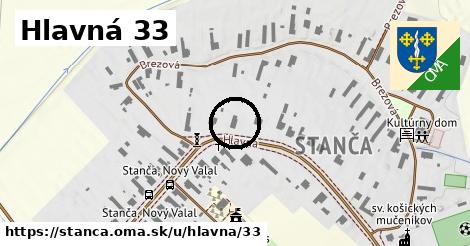 Hlavná 33, Stanča