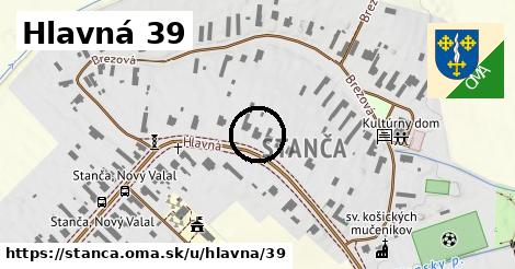 Hlavná 39, Stanča