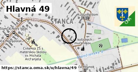 Hlavná 49, Stanča