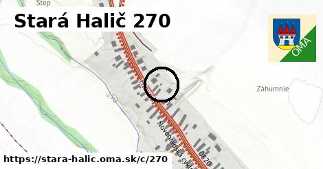 Stará Halič <span class="supisne">270</span>