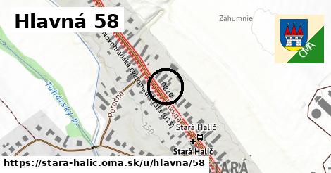 Hlavná 58, Stará Halič