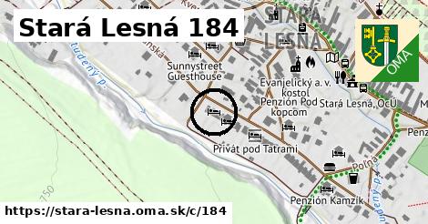 Stará Lesná <span class="supisne">184</span>