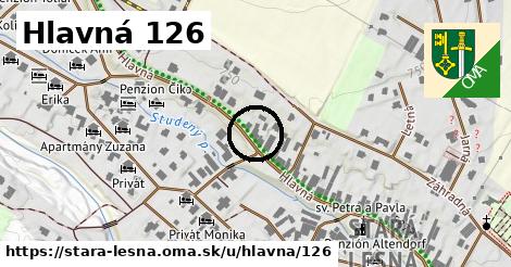 Hlavná 126, Stará Lesná