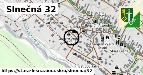 Slnečná 32, Stará Lesná