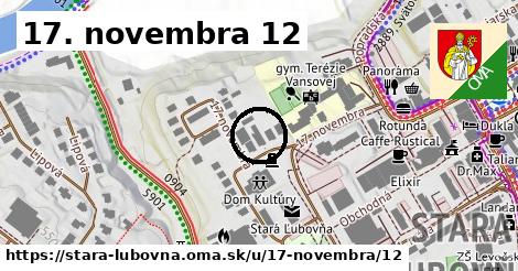 17. novembra 12, Stará Ľubovňa