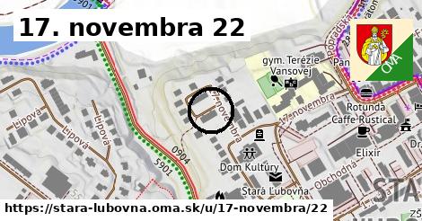 17. novembra 22, Stará Ľubovňa