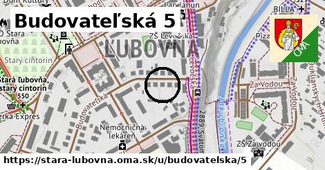 Budovateľská 5, Stará Ľubovňa