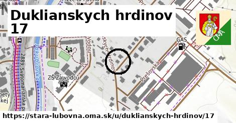 Duklianskych hrdinov 17, Stará Ľubovňa