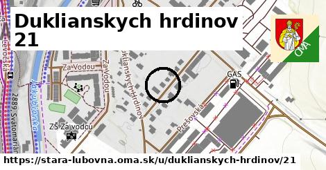 Duklianskych hrdinov 21, Stará Ľubovňa