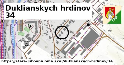 Duklianskych hrdinov 34, Stará Ľubovňa