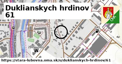 Duklianskych hrdinov 61, Stará Ľubovňa