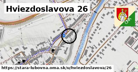 Hviezdoslavova 26, Stará Ľubovňa