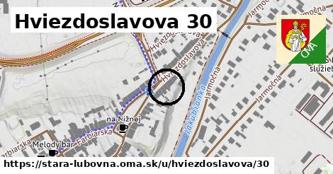 Hviezdoslavova 30, Stará Ľubovňa