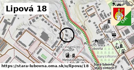 Lipová 18, Stará Ľubovňa