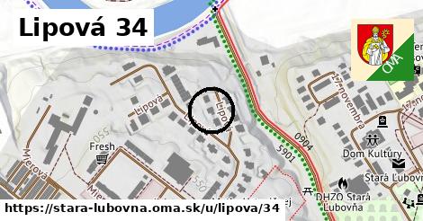 Lipová 34, Stará Ľubovňa