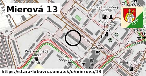 Mierová 13, Stará Ľubovňa