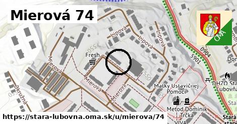 Mierová 74, Stará Ľubovňa