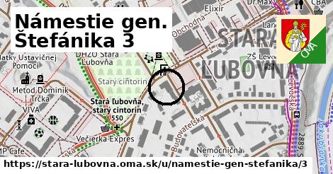 Námestie gen. Štefánika 3, Stará Ľubovňa