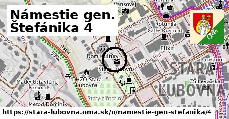 Námestie gen. Štefánika 4, Stará Ľubovňa