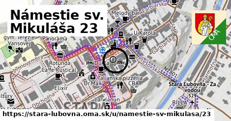 Námestie sv. Mikuláša 23, Stará Ľubovňa