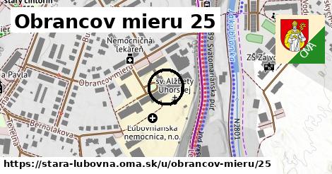 Obrancov mieru 25, Stará Ľubovňa