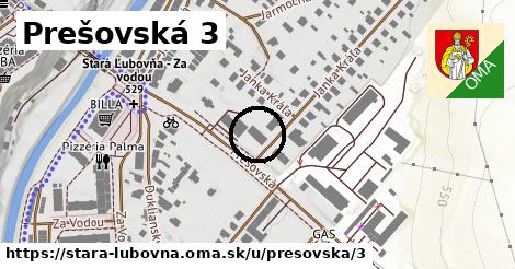 Prešovská 3, Stará Ľubovňa