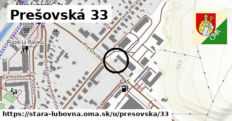 Prešovská 33, Stará Ľubovňa