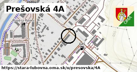 Prešovská 4A, Stará Ľubovňa