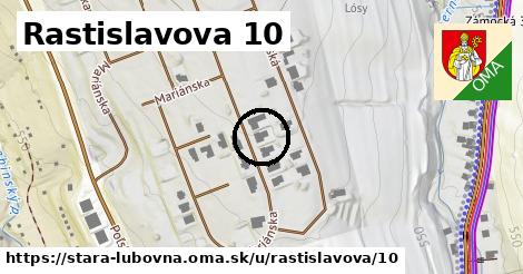 Rastislavova 10, Stará Ľubovňa